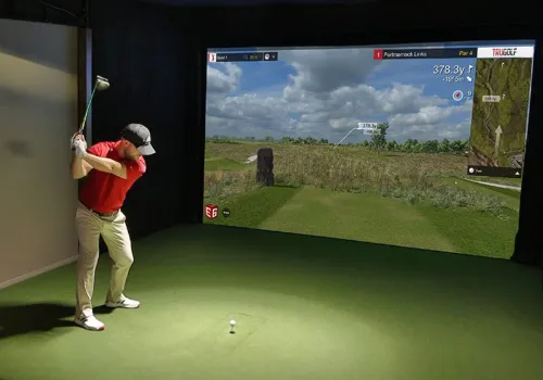 Golf simulator rental