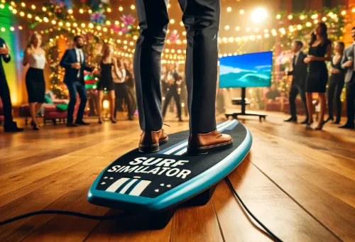 Surfing simulator rental in Los Angeles, CA